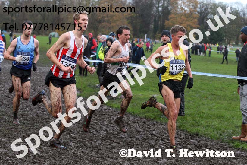 Senior men and under-23 mens 2017 British Athletics Liverpool Cross Challenge, Sefton Park, Liverpool. Photo:  David T. Hewitson/Sports for All Pics